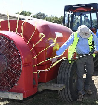 Checking Spray Equipment